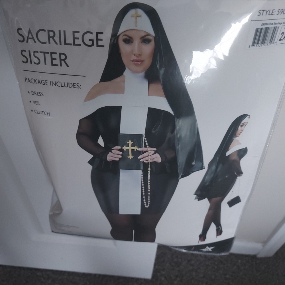 Sexy Nun Halloween Costume